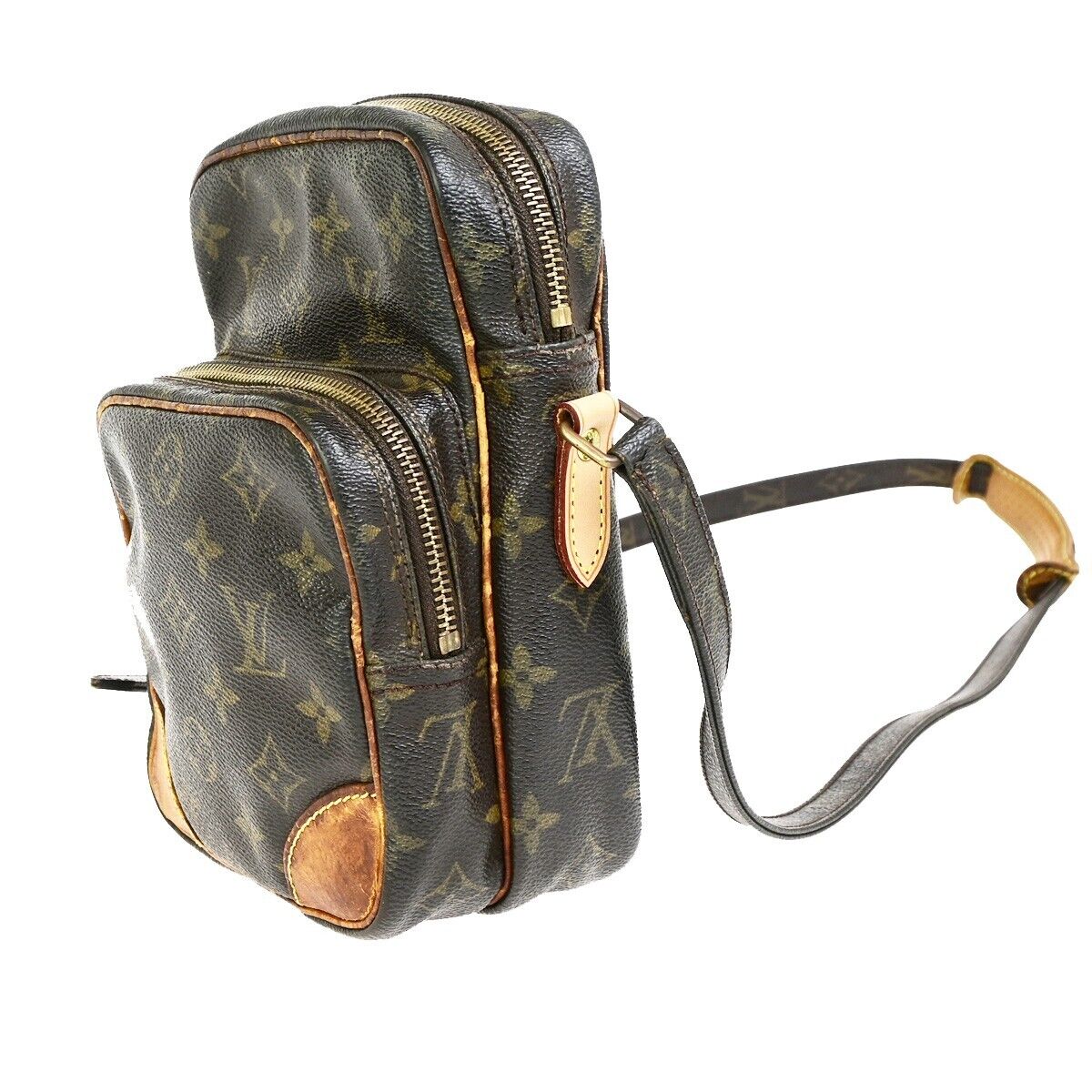 LOUIS VUITTON Amazon Crossbody Shoulder Bag Monogram Leather BN M45236 62FB192