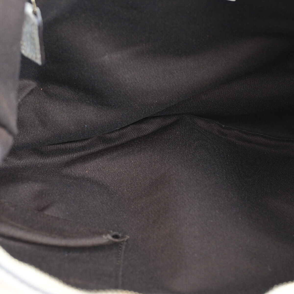 GUCCI Logo Sherry GG Pattern Shoulder Bag Canvas Leather Beige GHW 36YG781