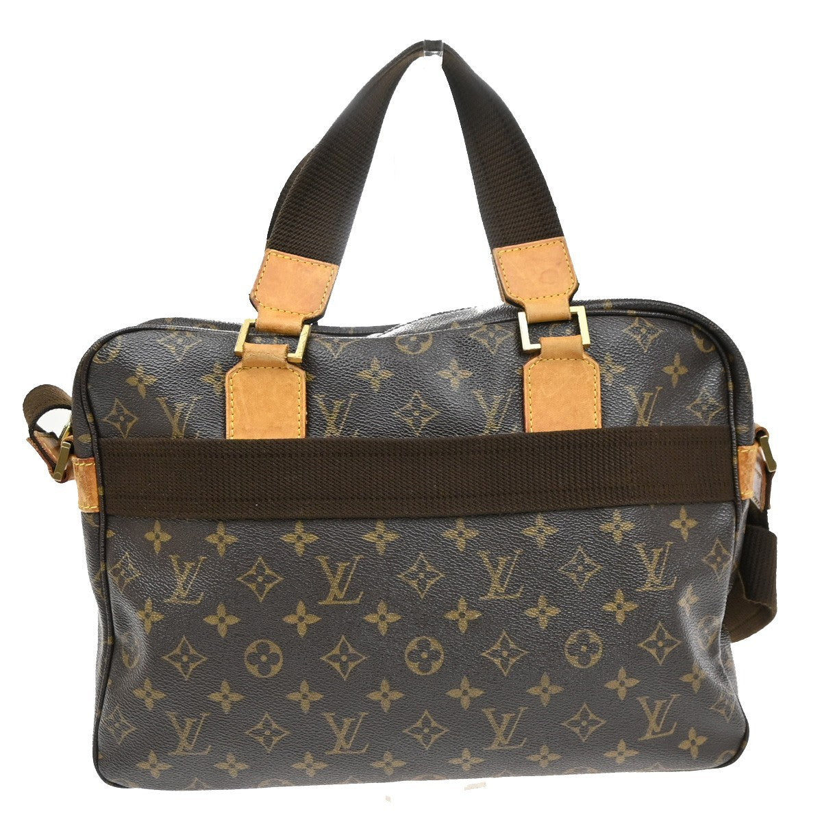 LOUIS VUITTON Sac Bosphore 2Way Hand Bag Monogram Leather Brown M40043 73SA095