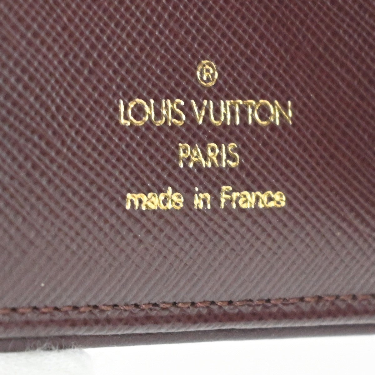 LOUIS VUITTON Porte Bie Carte Credit Wallet Monogram Mini Cherry M92241 39TA628