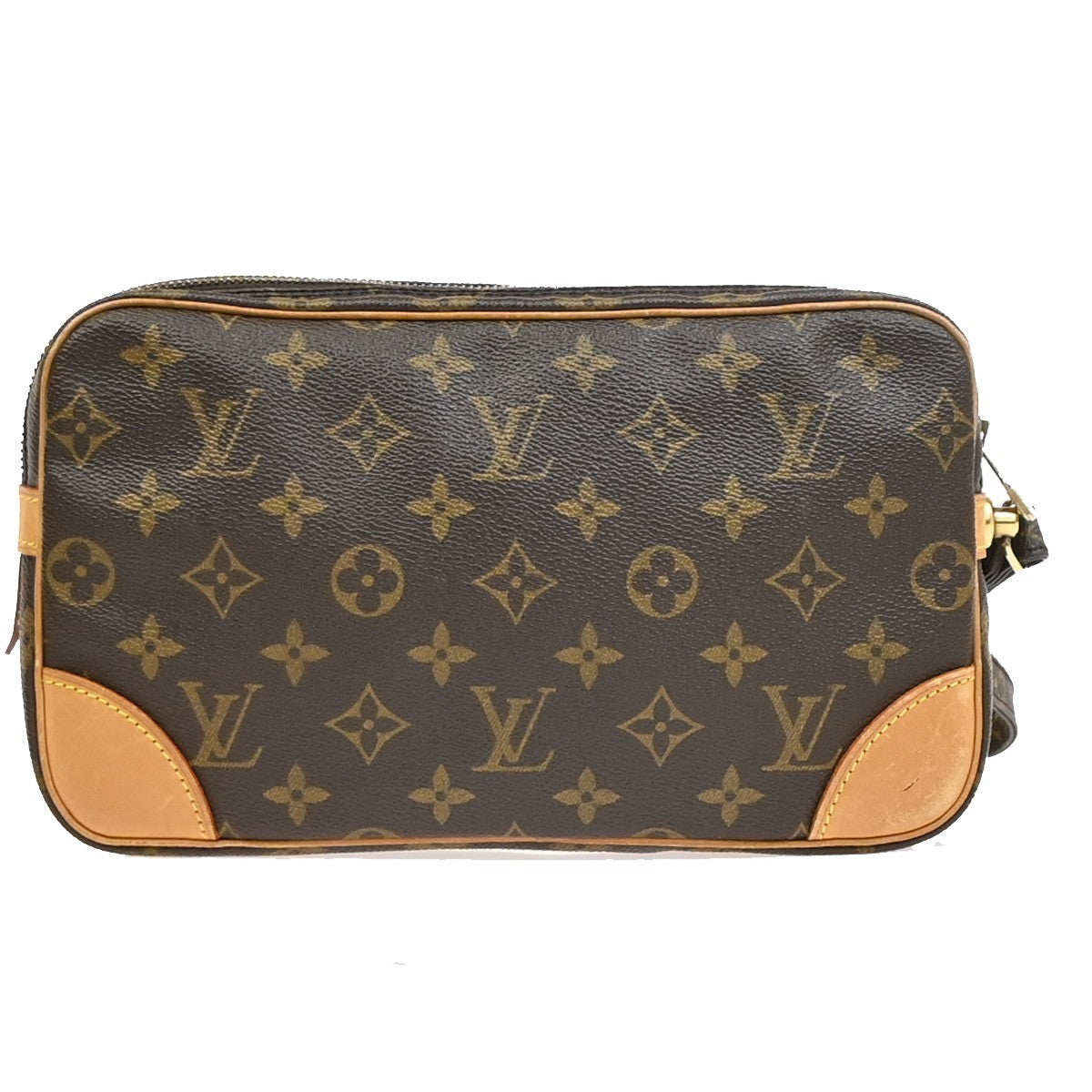 LOUIS VUITTON Marly Dragonne GM Clutch Hand Bag Monogram Brown M51825 37PA031