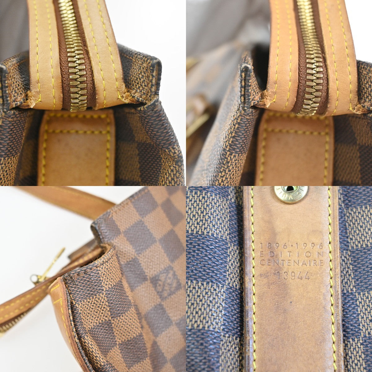 LOUIS VUITTON Columbine Shoulder Bag Damier Ebene Leather N99037 Edition 85CA825