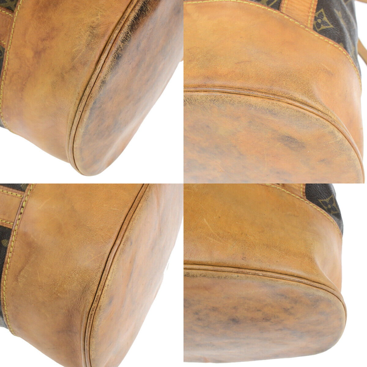 LOUIS VUITTON LV Randonnee GM Shoulder Bag Monogram Leather Brown M42244 31YG688