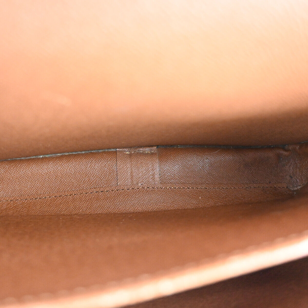LOUIS VUITTON Cartouchiere GM Shoulder Bag Monogram Leather Brown M51252 80YE380