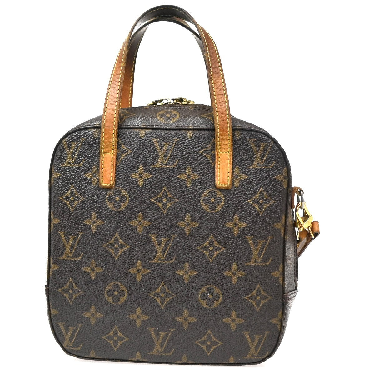 LOUIS VUITTON Spontini 2Way Shoulder Hand Bag Monogram Leather M47500 35CA536