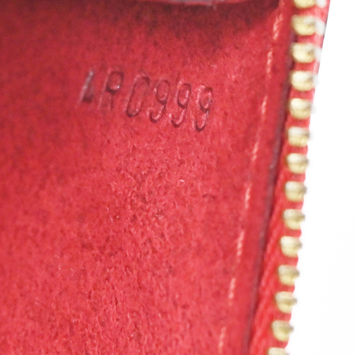 LOUIS VUITTON LV Pochette Accessoires Hand Bag Epi Leather Red M52947 85RL096