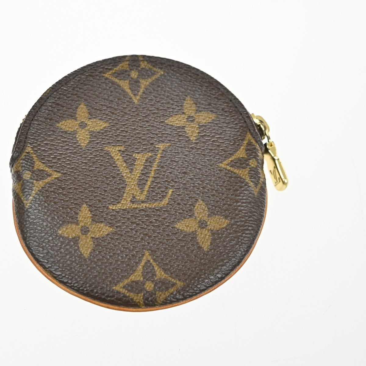 LOUIS VUITTON Porte Monnaie Rond Coin Case Monogram Leather BN M61926 69MA636