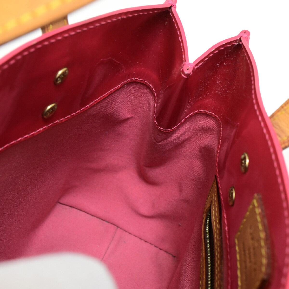 LOUIS VUITTON Read PM Hand Bag Monogram Vernis Patent Leather PK M9132F 30SJ062