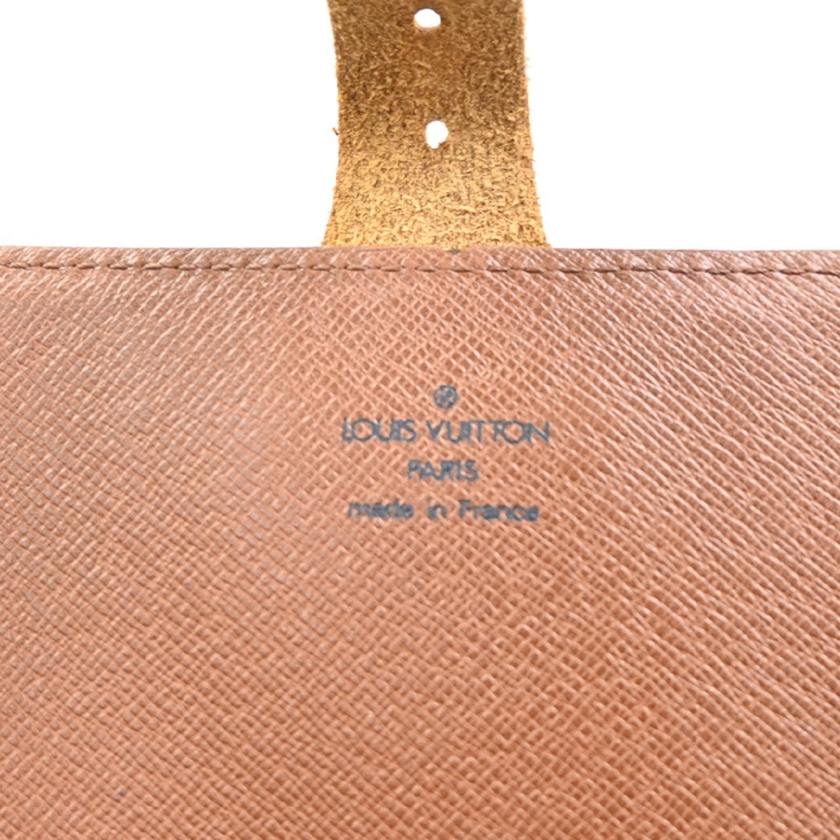 LOUIS VUITTON Cartouchiere GM Shoulder Bag Monogram Leather Brown M51252 72CA570