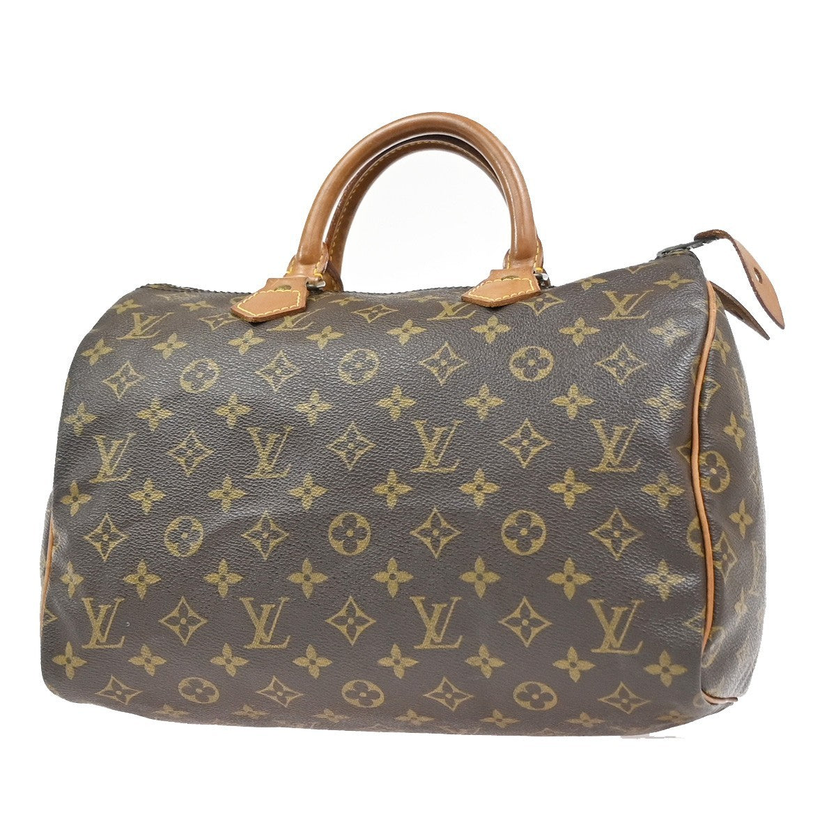 LOUIS VUITTON Speedy 30 Travel Hand Bag Monogram Leather Brown M41526  82SA008