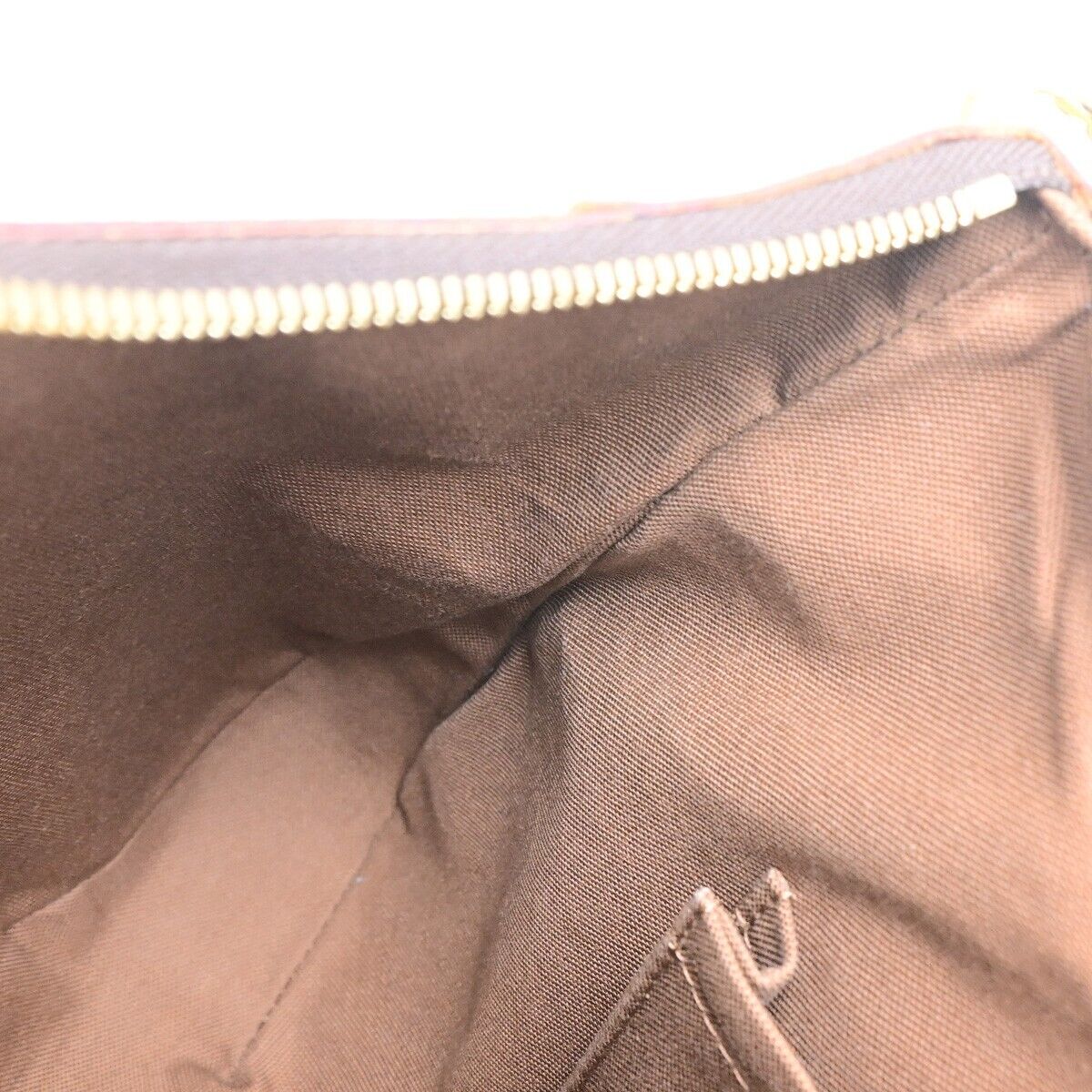 LOUIS VUITTON Thames GM Hobo Shoulder Bag Monogram Leather Brown M56383 667RF199