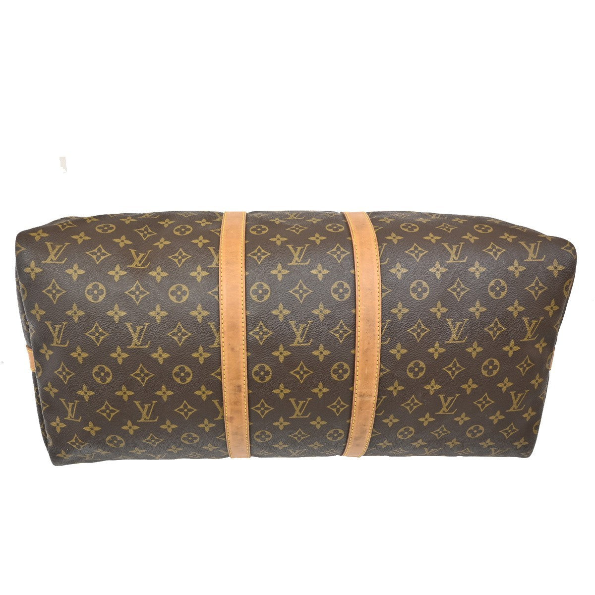 LOUIS VUITTON Keepall Bandouliere 55 Boston  Bag Monogram Brown M41414 88TA036