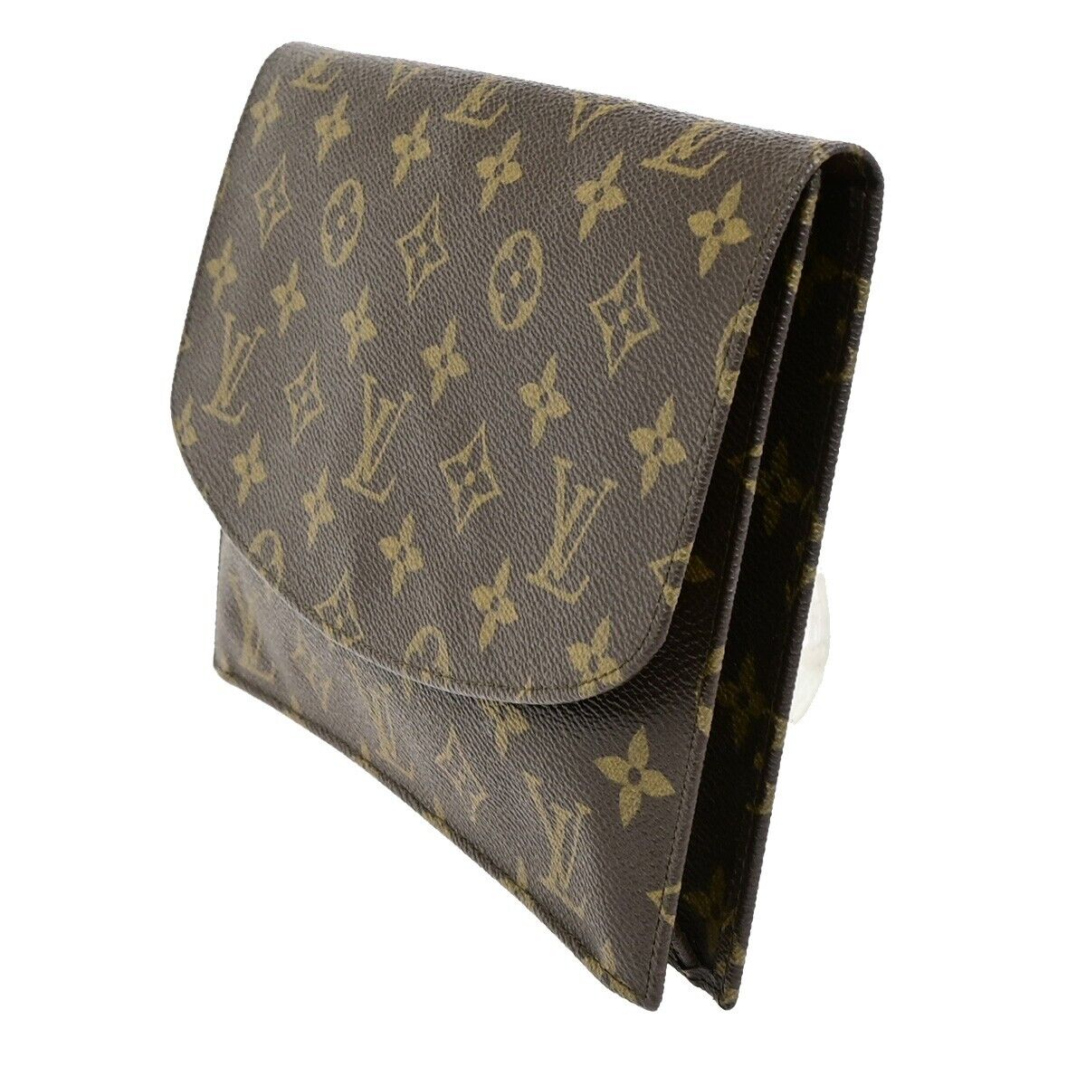 LOUIS VUITTON Pochette Rabat 23 Clutch Hand Bag Monogram Leather M51931 69FB422