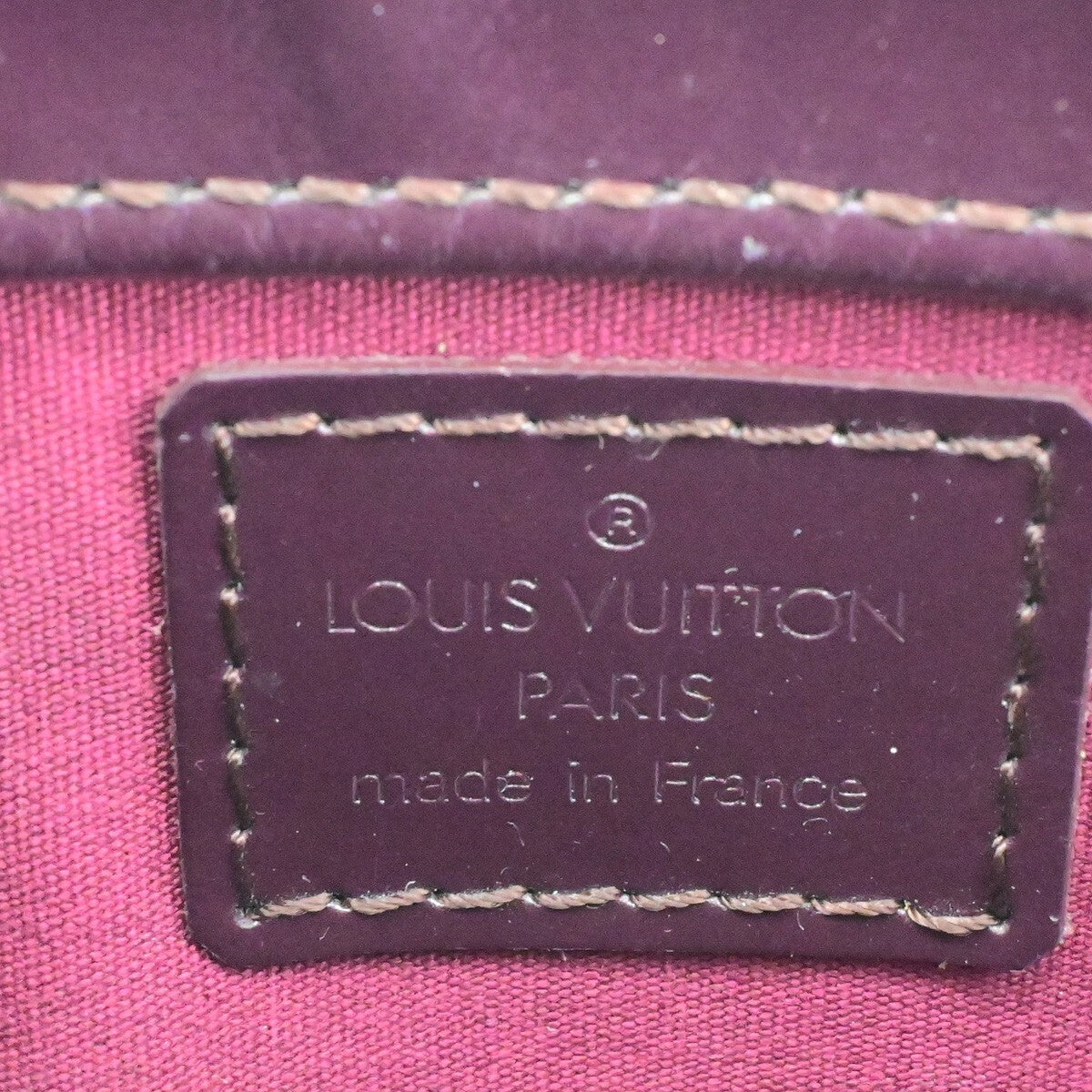 LOUIS VUITTON Fowler Shoulder Bag Monogram Mat Leather Purple M55146 81KB612