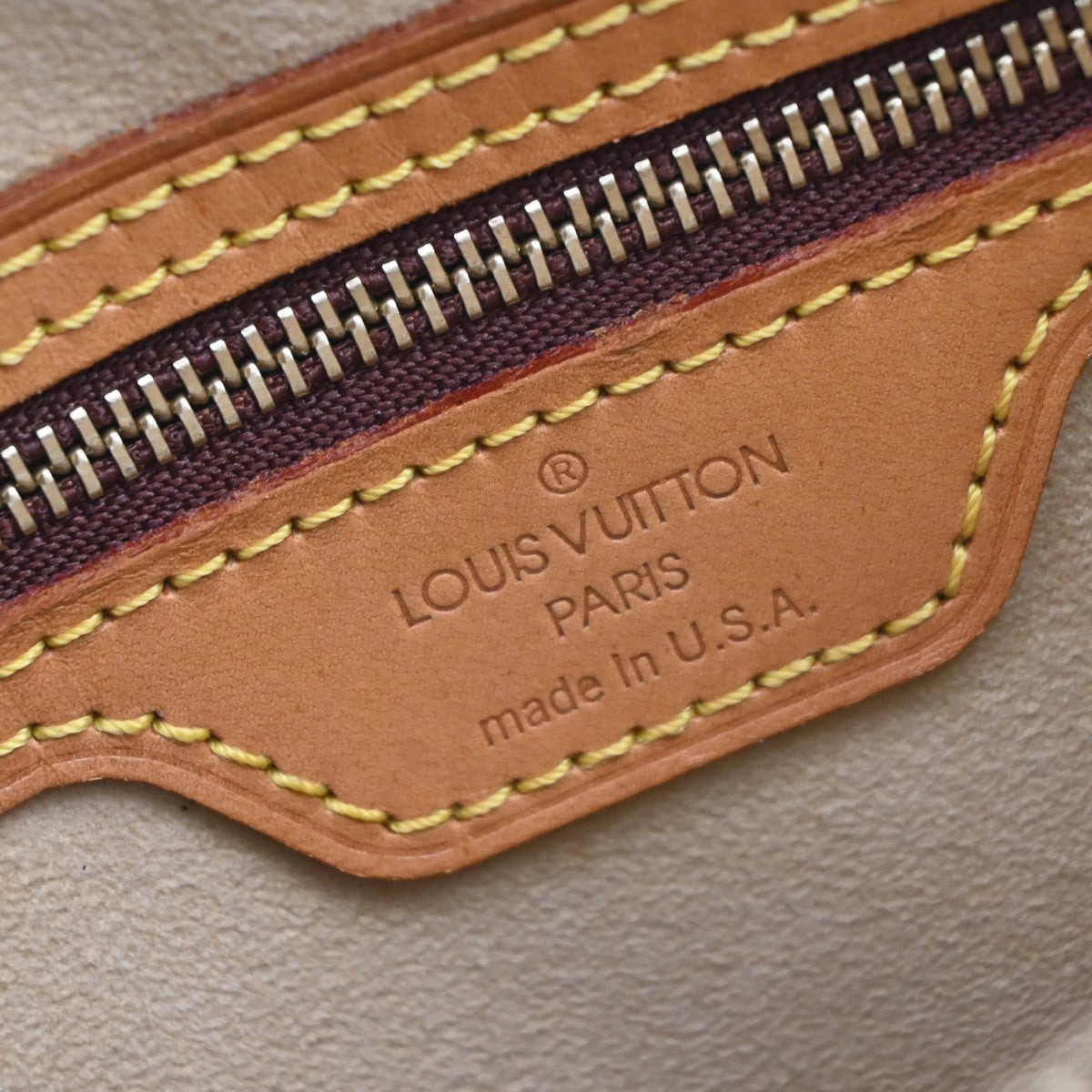 LOUIS VUITTON Looping MM Shoulder Bag Monogram Leather BN USA M51146 22YJ209