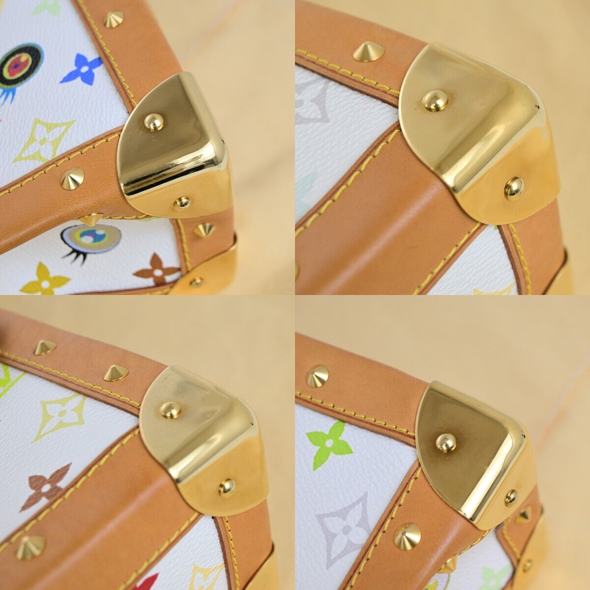 LOUIS VUITTON Eye Love Sac Rabat Shoulder Bag Monogram Multi WE M92055 865RK665