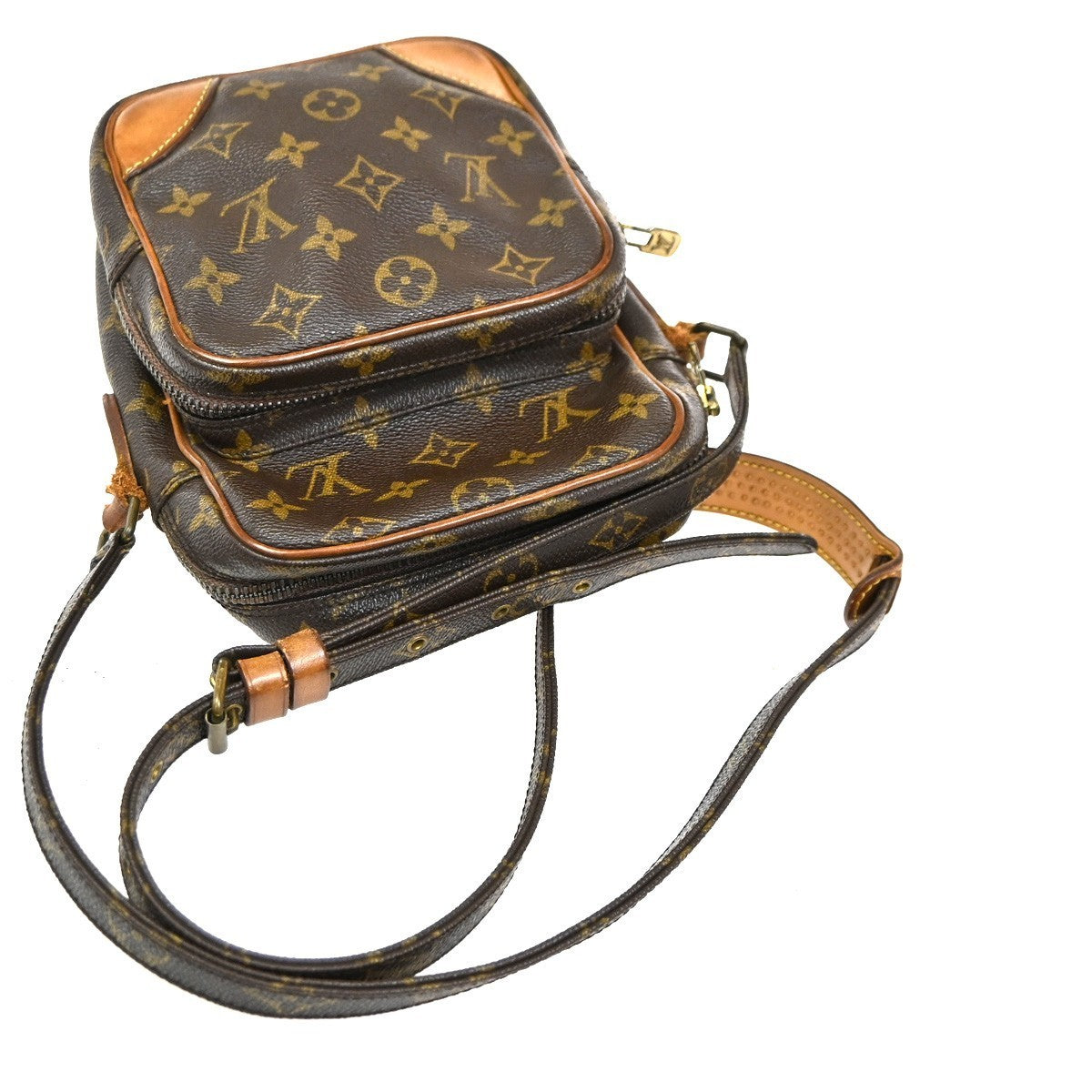 LOUIS VUITTON Amazon Crossbody Shoulder Bag Monogram Leather BN M45236 68KC459