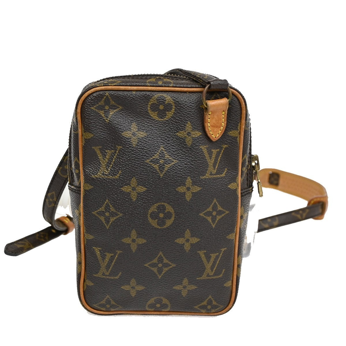 LOUIS VUITTON Mini Amazon Shoulder Bag Monogram Leather Brown M45238 70KB536