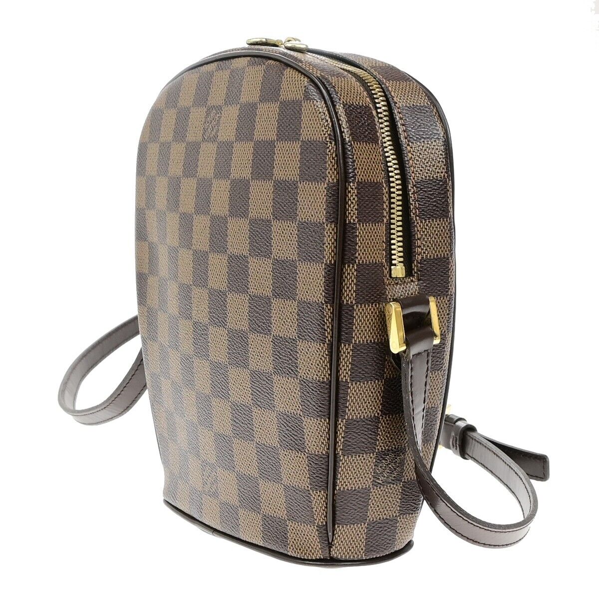 LOUIS VUITTON Ipanema PM Shoulder Bag Damier Ebene Leather Brown N51294 21EE034