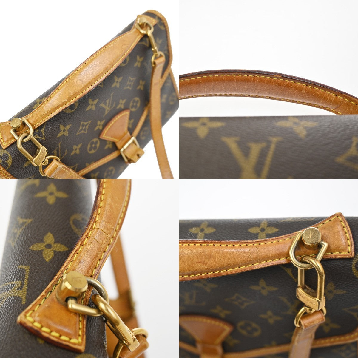 LOUIS VUITTON Bel Air 2Way Shoulder Hand Bag Monogram Leather BN M51122 10YH919