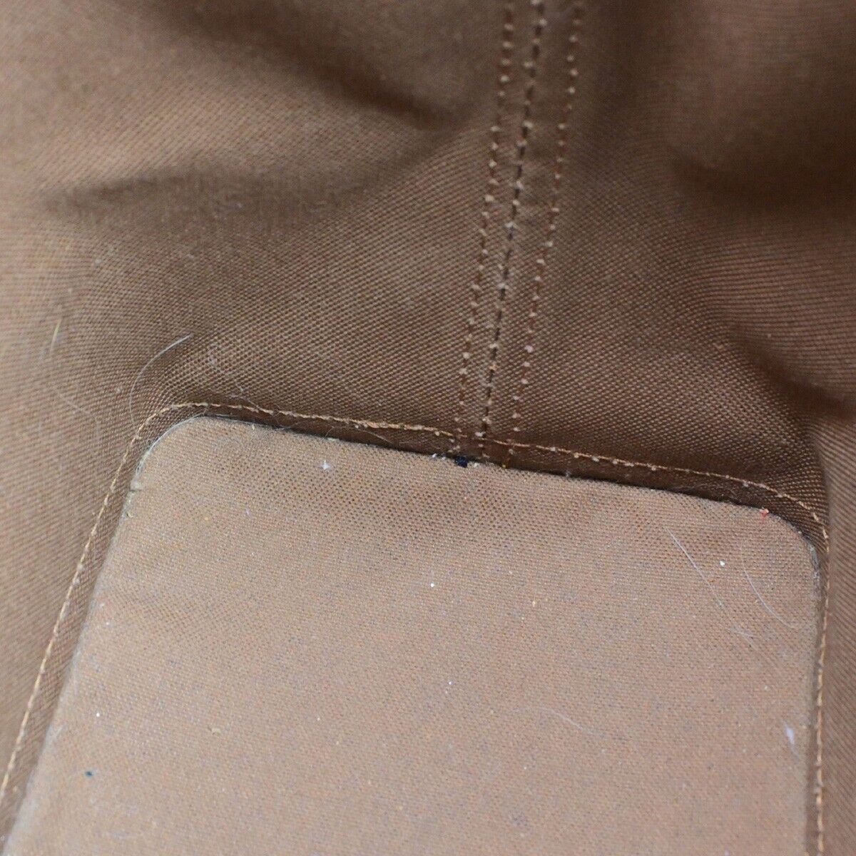 LOUIS VUITTON Mini Noe Drawstring Hand Bag Monogram Leather Brown M42227 91FA719