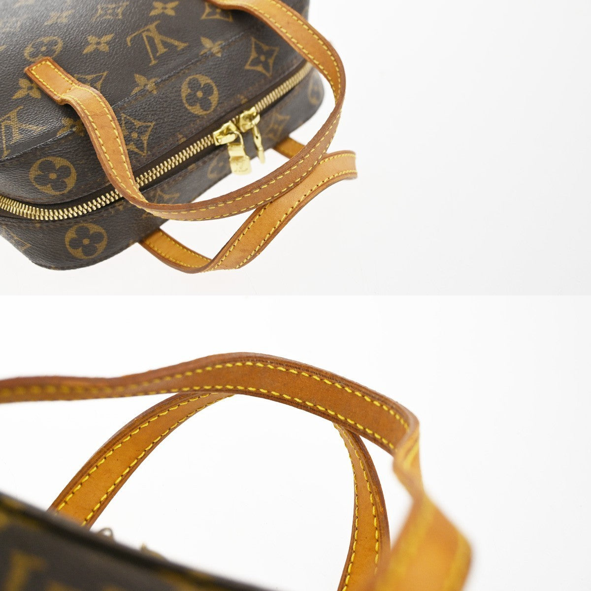 LOUIS VUITTON Spontini 2Way Shoulder Hand Bag Monogram Leather BN M47500 17KP425