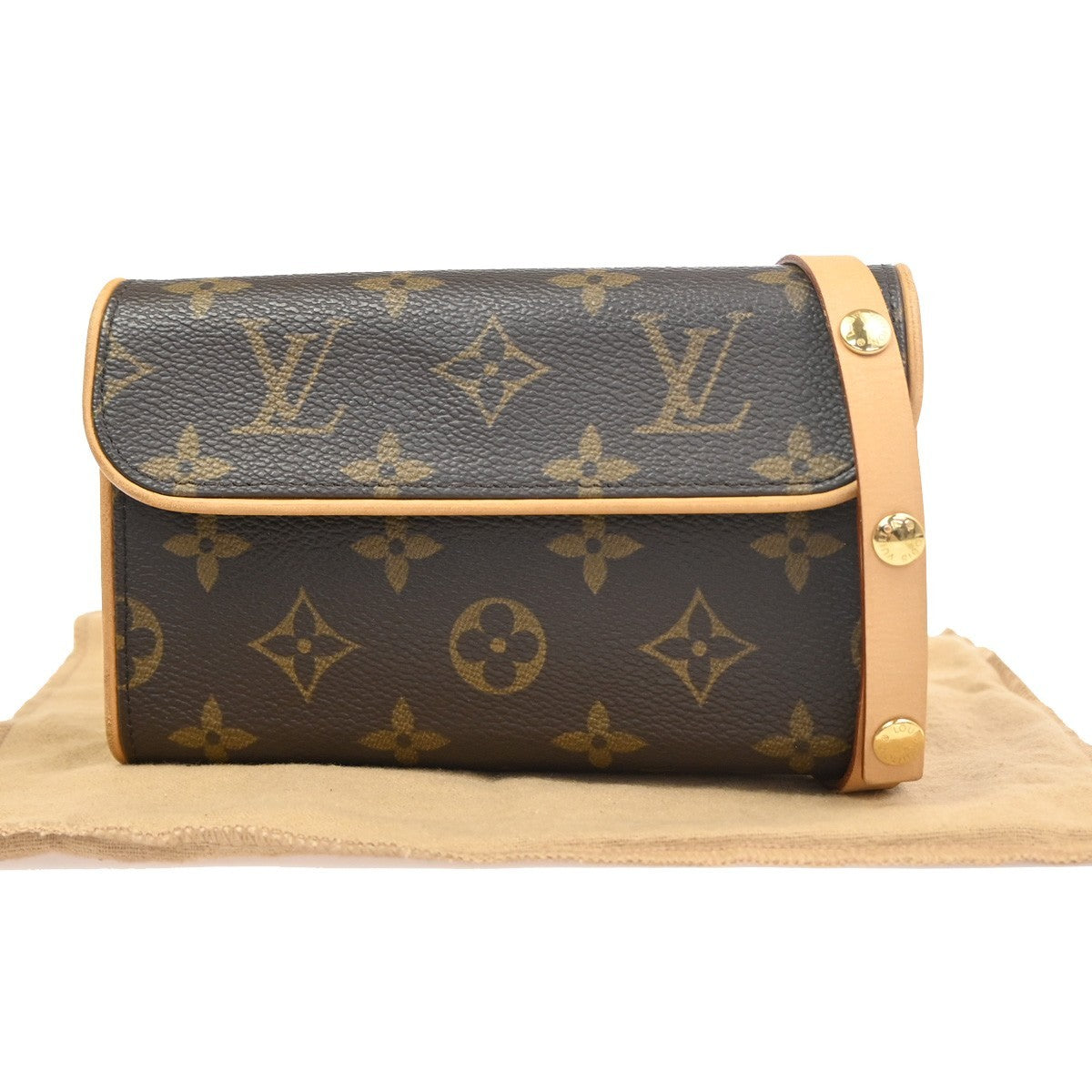 LOUIS VUITTON Pochette Florentine XS Bum Bag Monogram Leather BN M51855 93ZA177