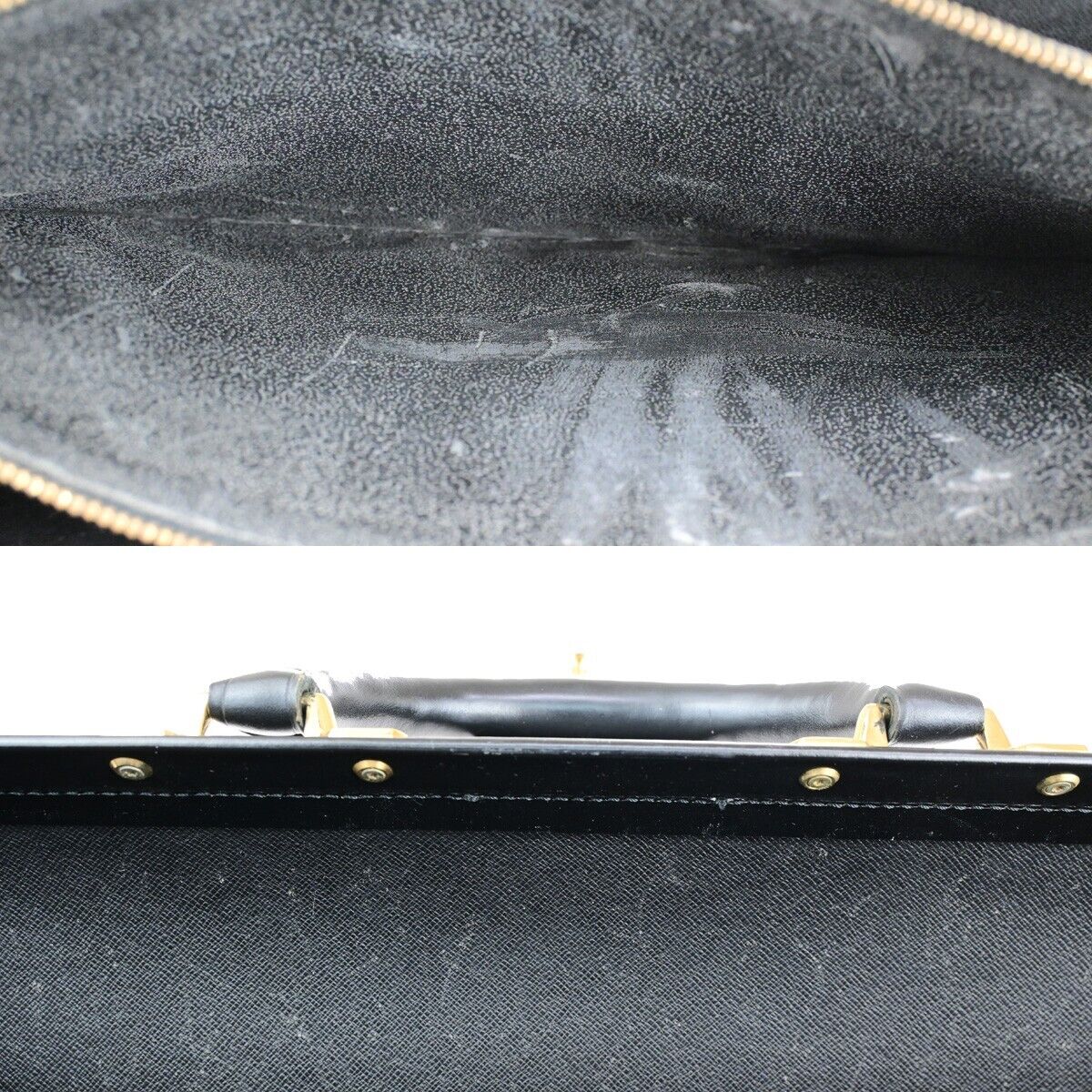 LOUIS VUITTON Serviette Fermoir Business Hand Bag Epi Leather BK M54352 65ED349