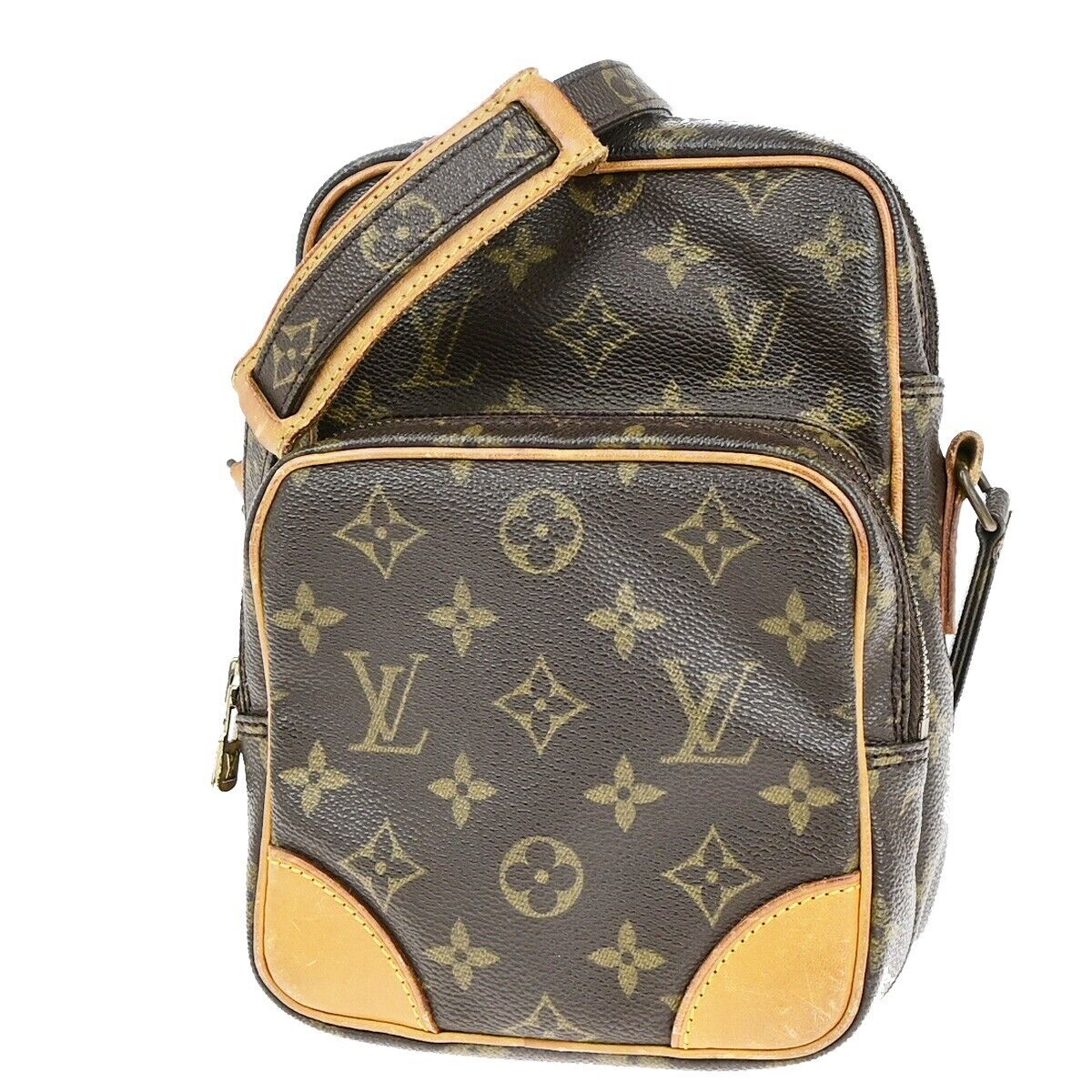 LOUIS VUITTON Amazon Crossbody Shoulder Bag Monogram Leather BN M45236 30ED020