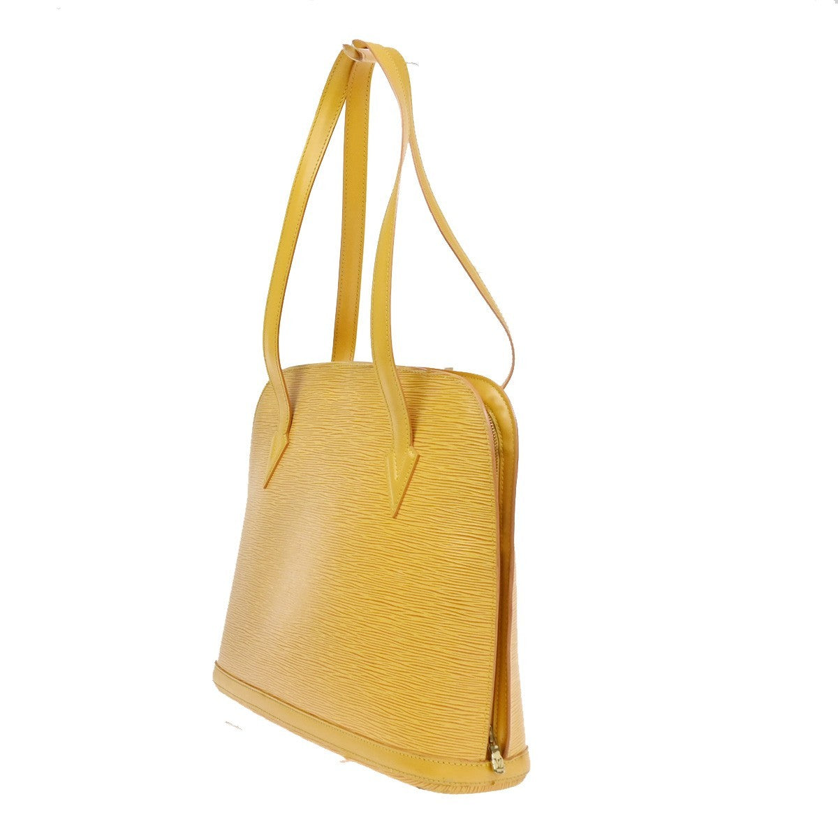 LOUIS VUITTON LV Lussac Shoulder Bag Epi Leather Yellow France M52289 36KC727