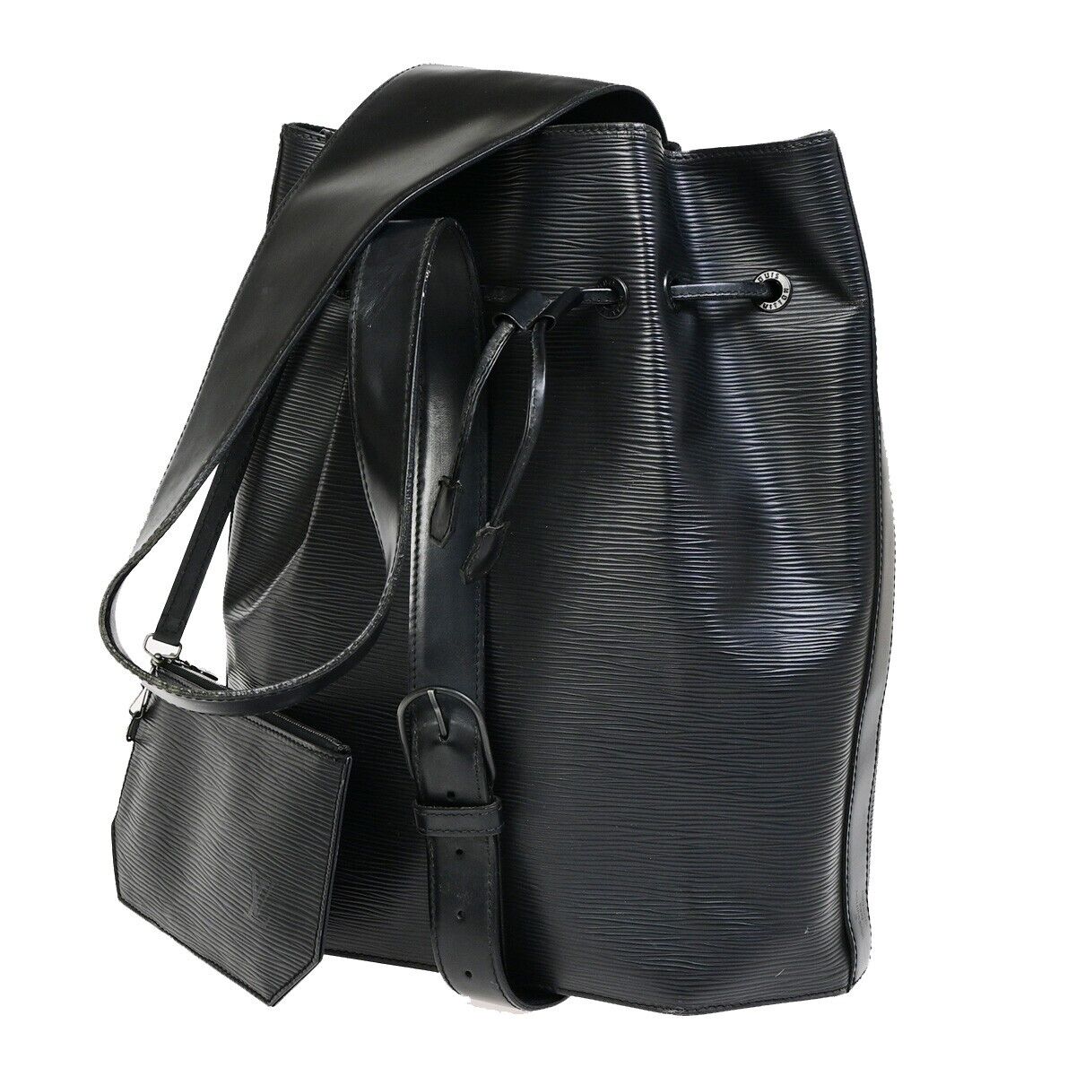LOUIS VUITTON LV Sac A Dos Shoulder Bag Epi Leather Black France M80153 31EB123