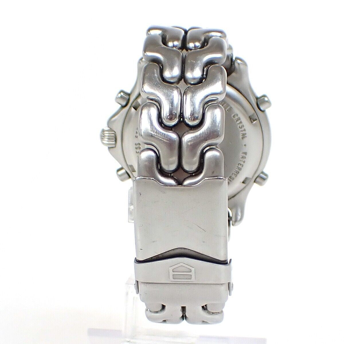 TAG HEUER Logo SEL Wrist watch CG1111-0 Quartz Stainless Steel Silver 71LC518