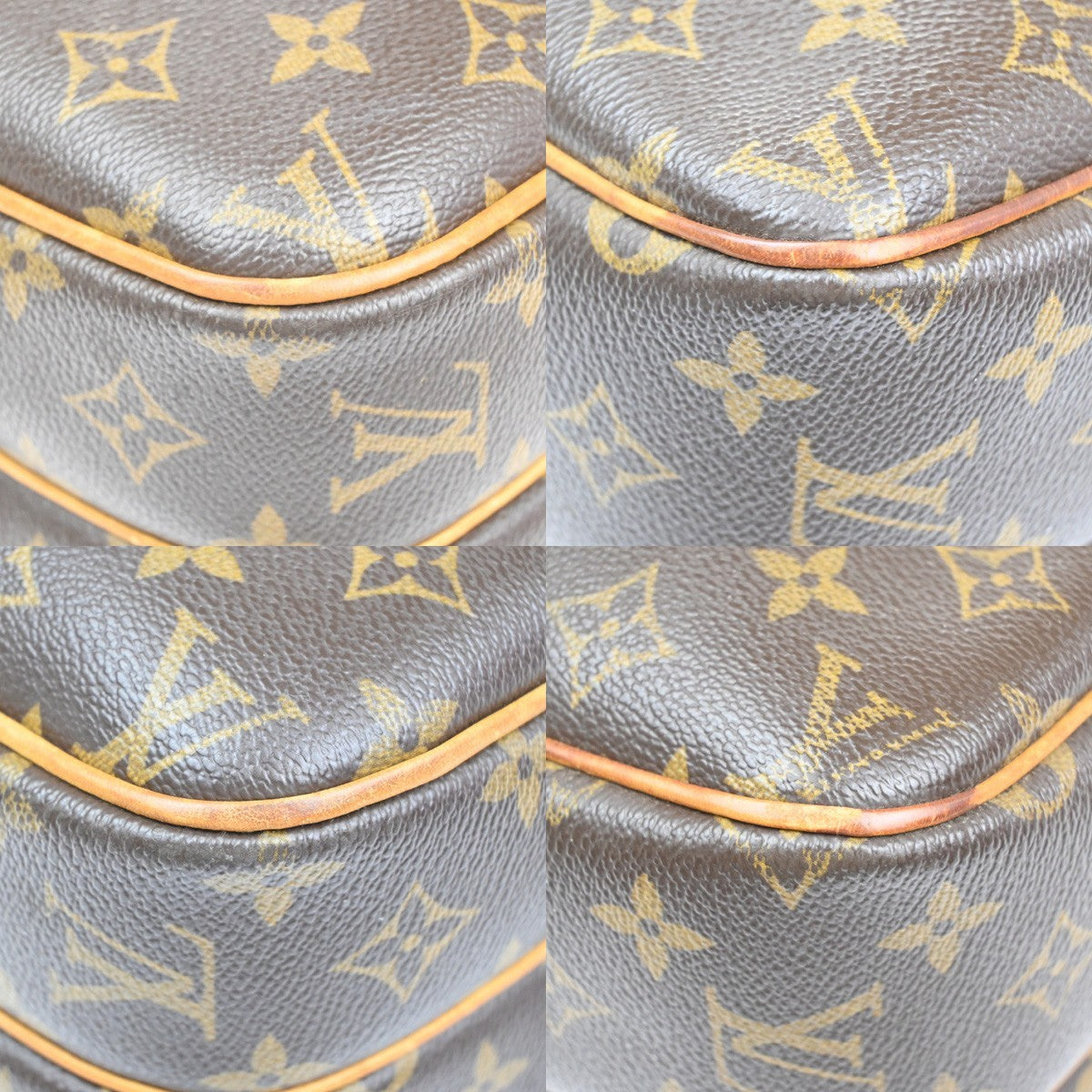 LOUIS VUITTON Reporter Crossbody Shoulder Bag Monogram Leather BN M45254 32MA568