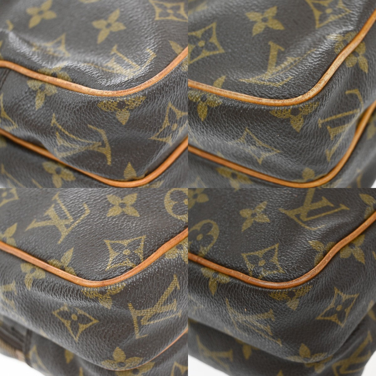 LOUIS VUITTON Mini Amazon Shoulder Bag Monogram Leather Brown M45238 32EF908