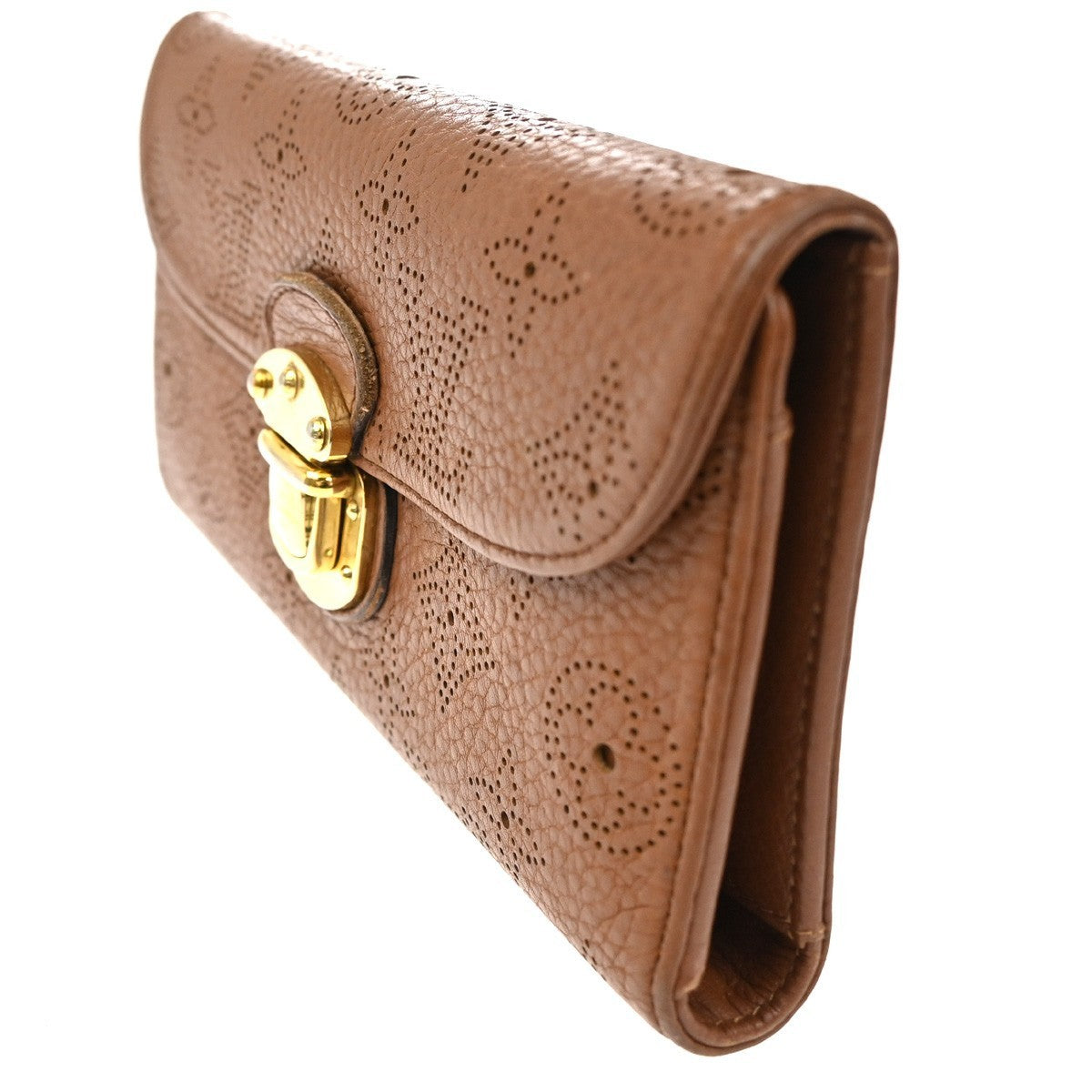 LOUIS VUITTON  Amelial Wallet Monogram Mahina Leather BN M58157 69TA434