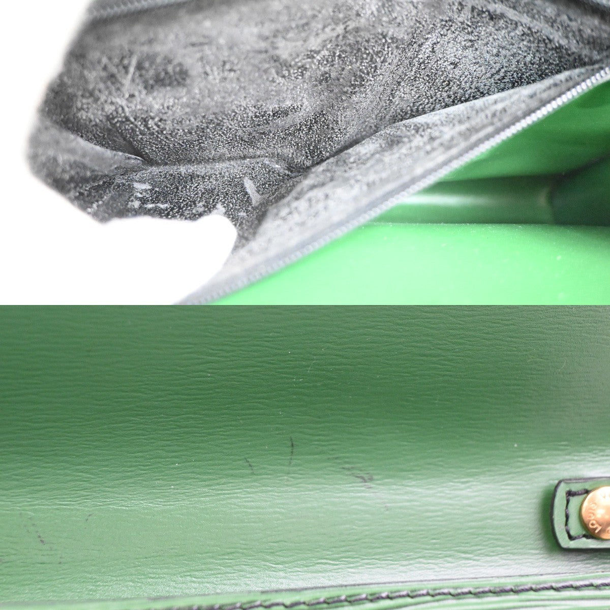 LOUIS VUITTON LV Arche 2Way Shoulder Clutch Bag Epi Leather Green M52574 32KP518