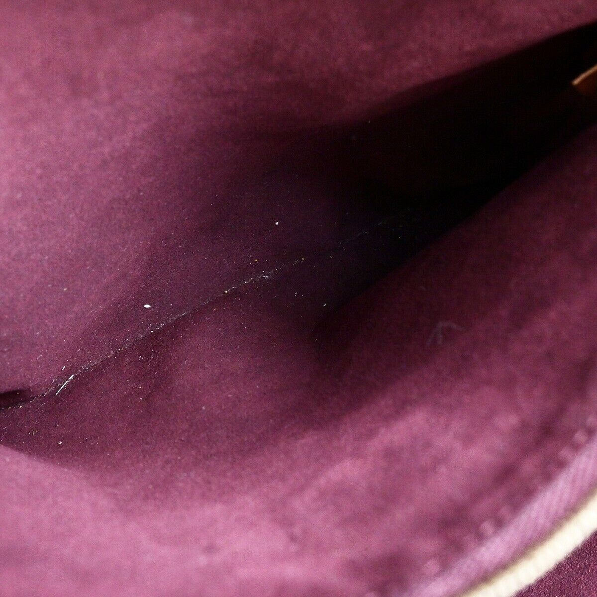 LOUIS VUITLOUIS LV Logo Greenwich Hand Bag Damier Leather Brown N41337 79ED031