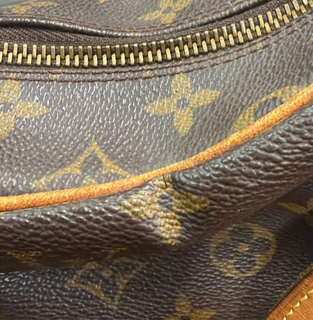 LOUIS VUITTON Boulogne 30 Shoulder Bag Monogram Leather Brown M51265 84YJ279