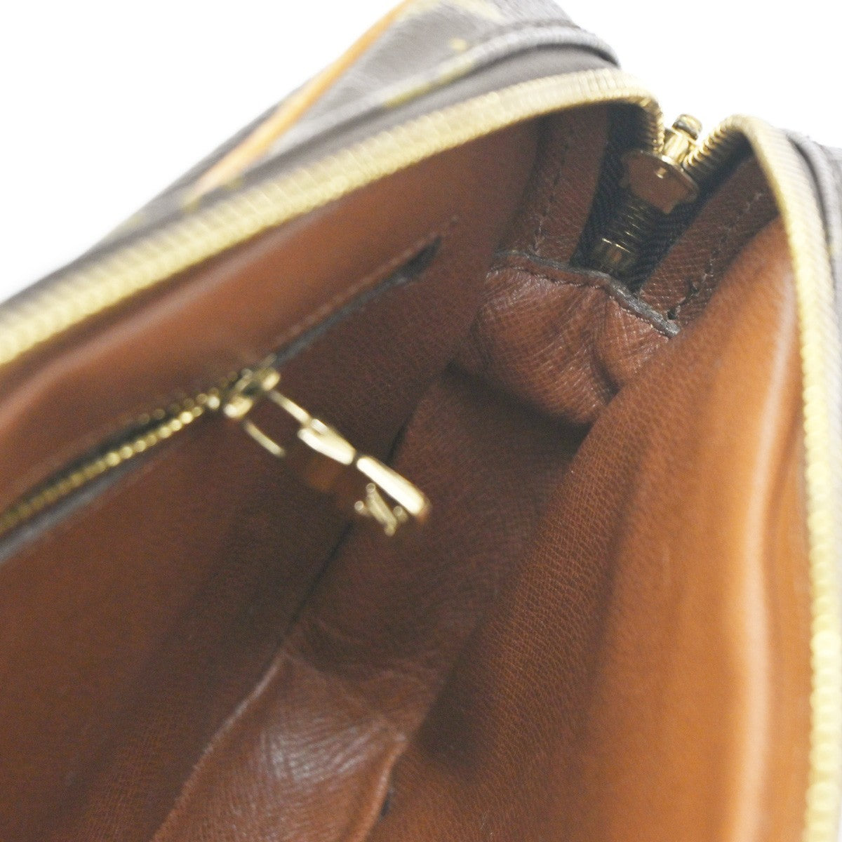 LOUIS VUITTON Marly Dragonne GM Clutch Hand Bag Monogram Brown M51825 66CA558