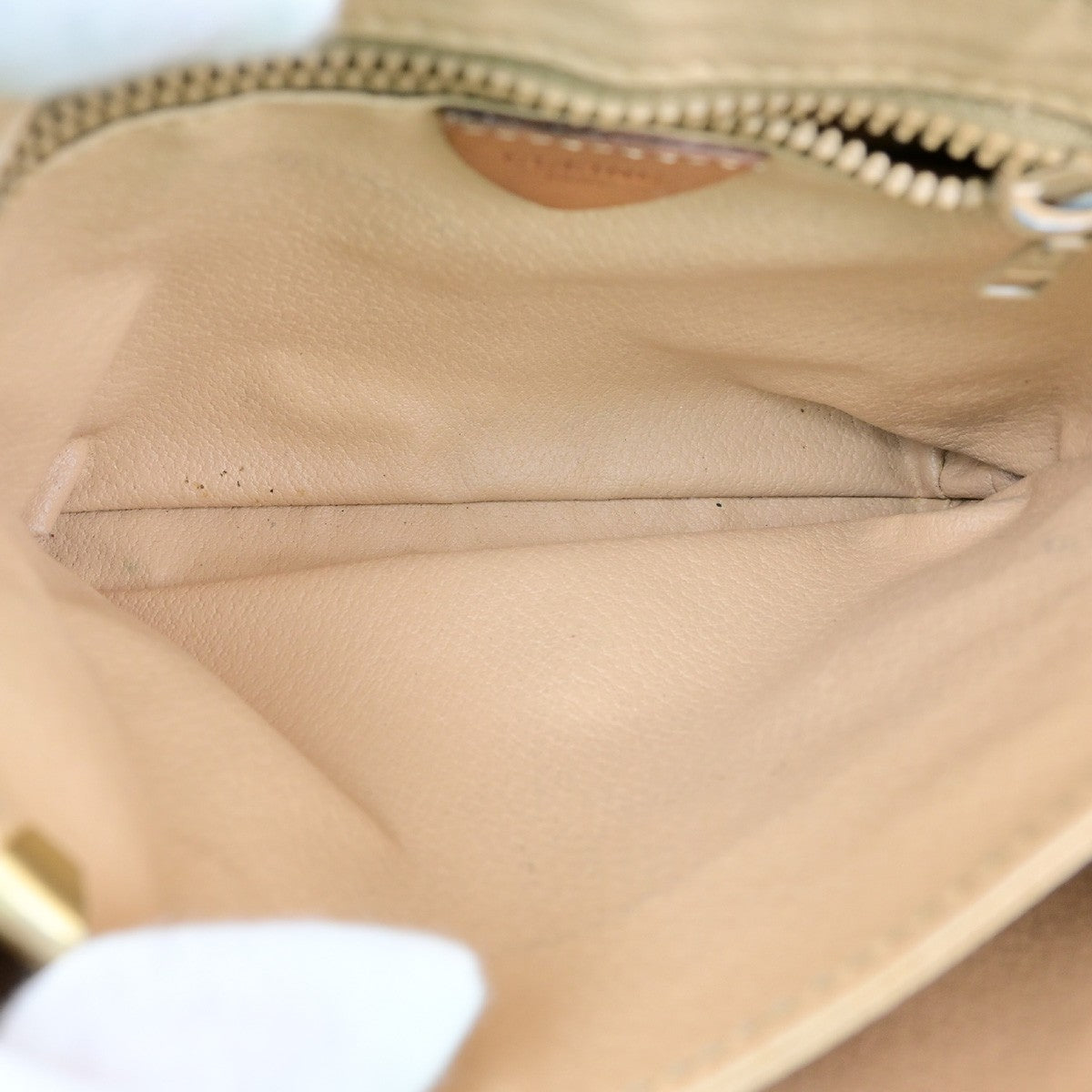 CELINE Logo Macadam Pattern Shoulder Bag PVC Leather Brown GHW Italy 65YH141