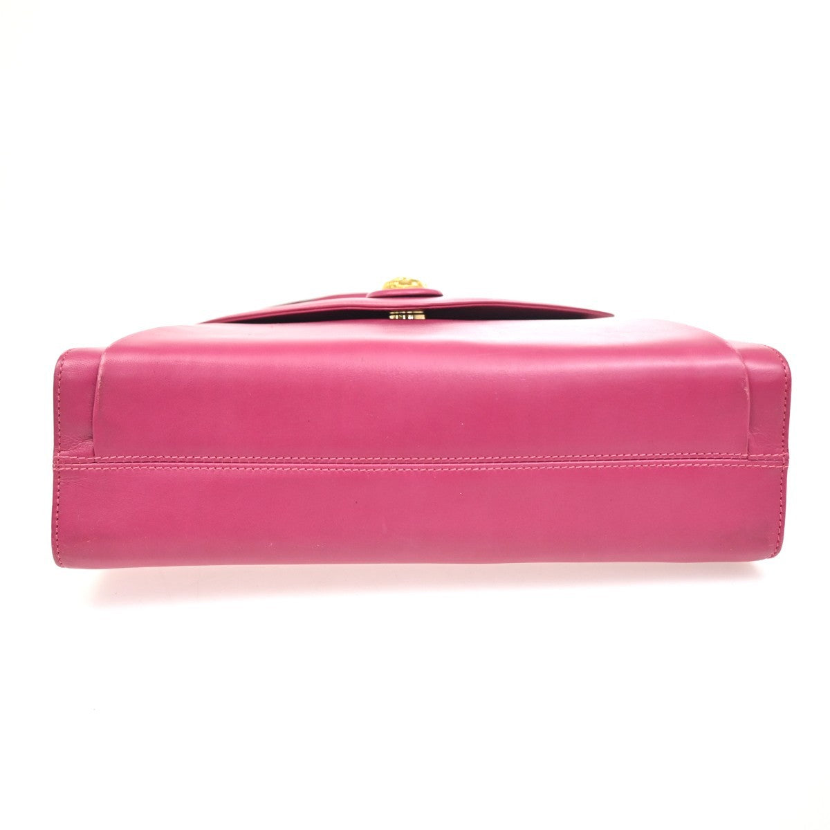 SALVATORE FERRAGAMO Crossbody Shoulder Bag Leather GHW Pink Italy 63ZA114
