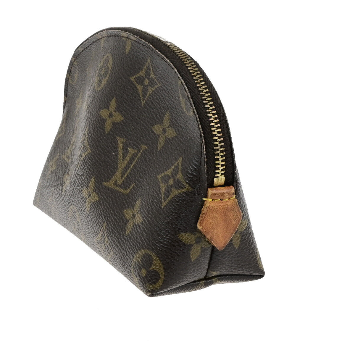 LOUIS VUITTON Pochette Cosmetic Pouch Bag Monogram Leather BN M47515 05YG683