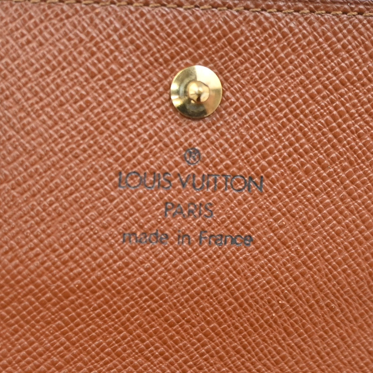LOUIS VUITTON Porte Monnaie Billet Carte Credit Wallet Monogram M61652 01KC325