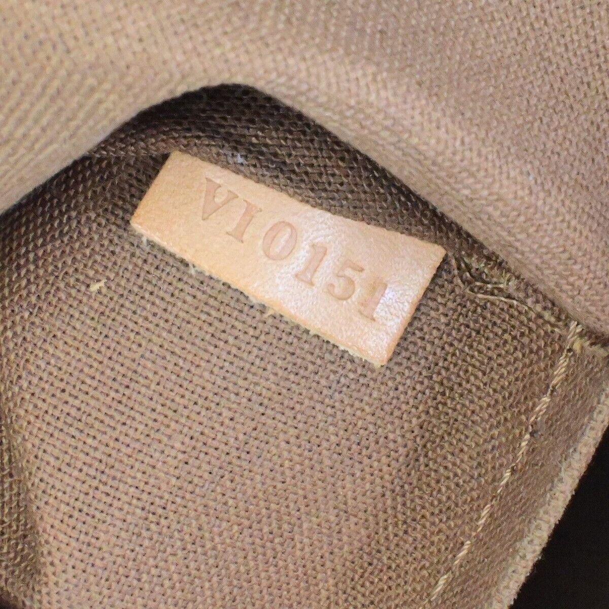 LOUIS VUITTON Palermo PM Shoulder Hand Bag Monogram Leather Brown M40145 21EE061