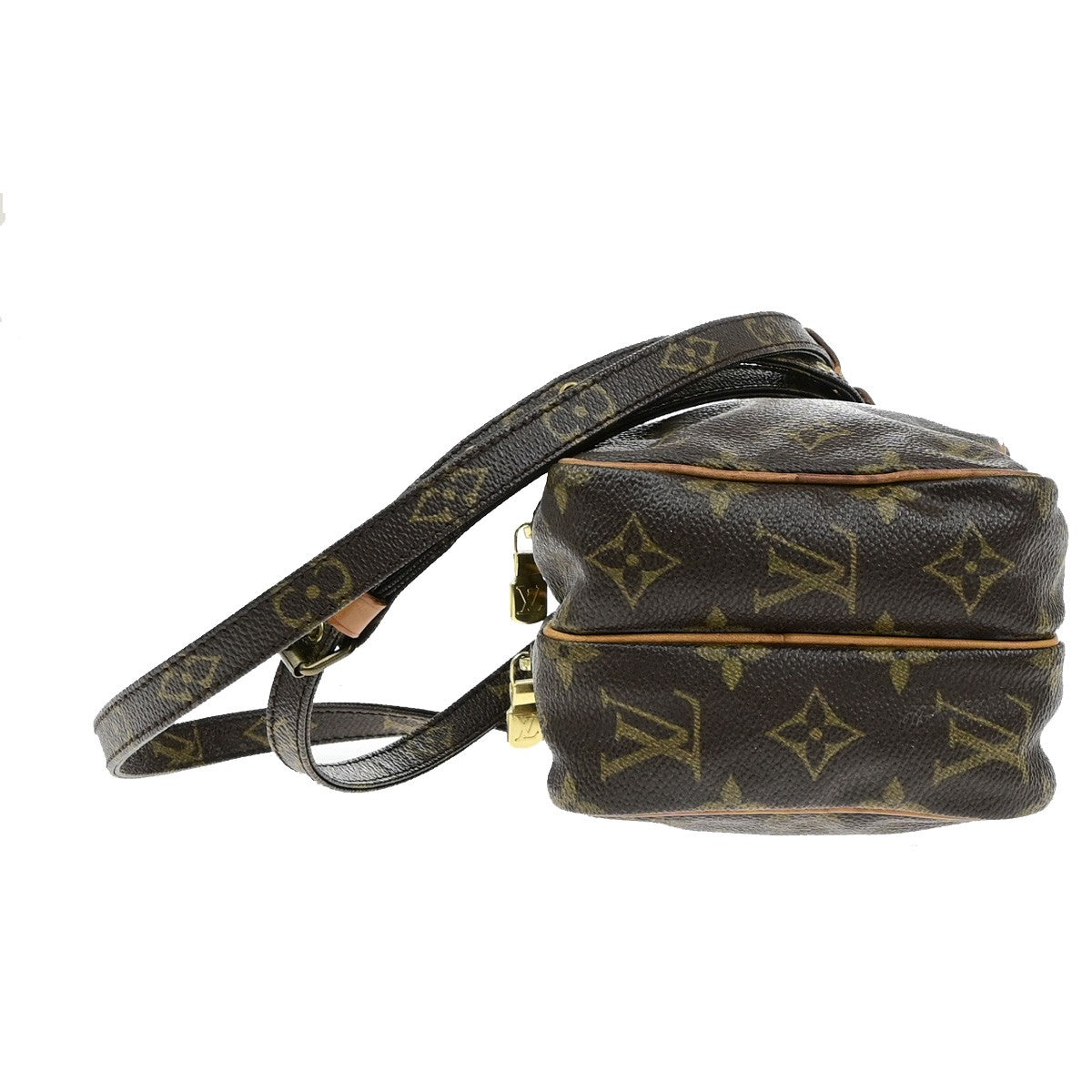 LOUIS VUITTON Mini Amazon Shoulder Bag Monogram Leather Brown M45238 30YH080
