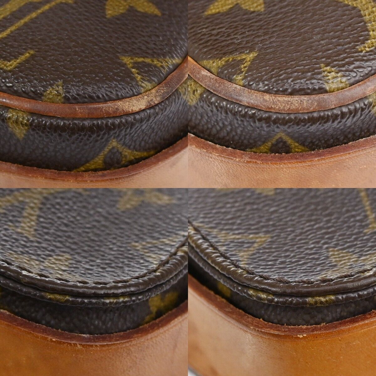 LOUIS VUITTON Mini Cartouchiere Shoulder Bag Monogram Leather BN M51254 35DA049