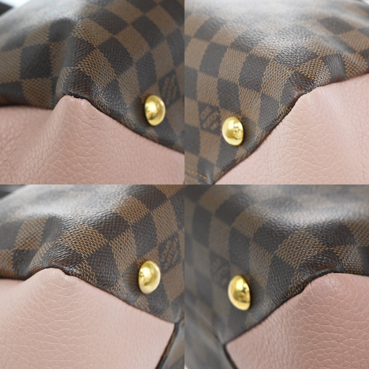 LOUIS VUITTON Brittany 2Way Shoulder Hand Bag Damier Leather BN N41674 637RF755