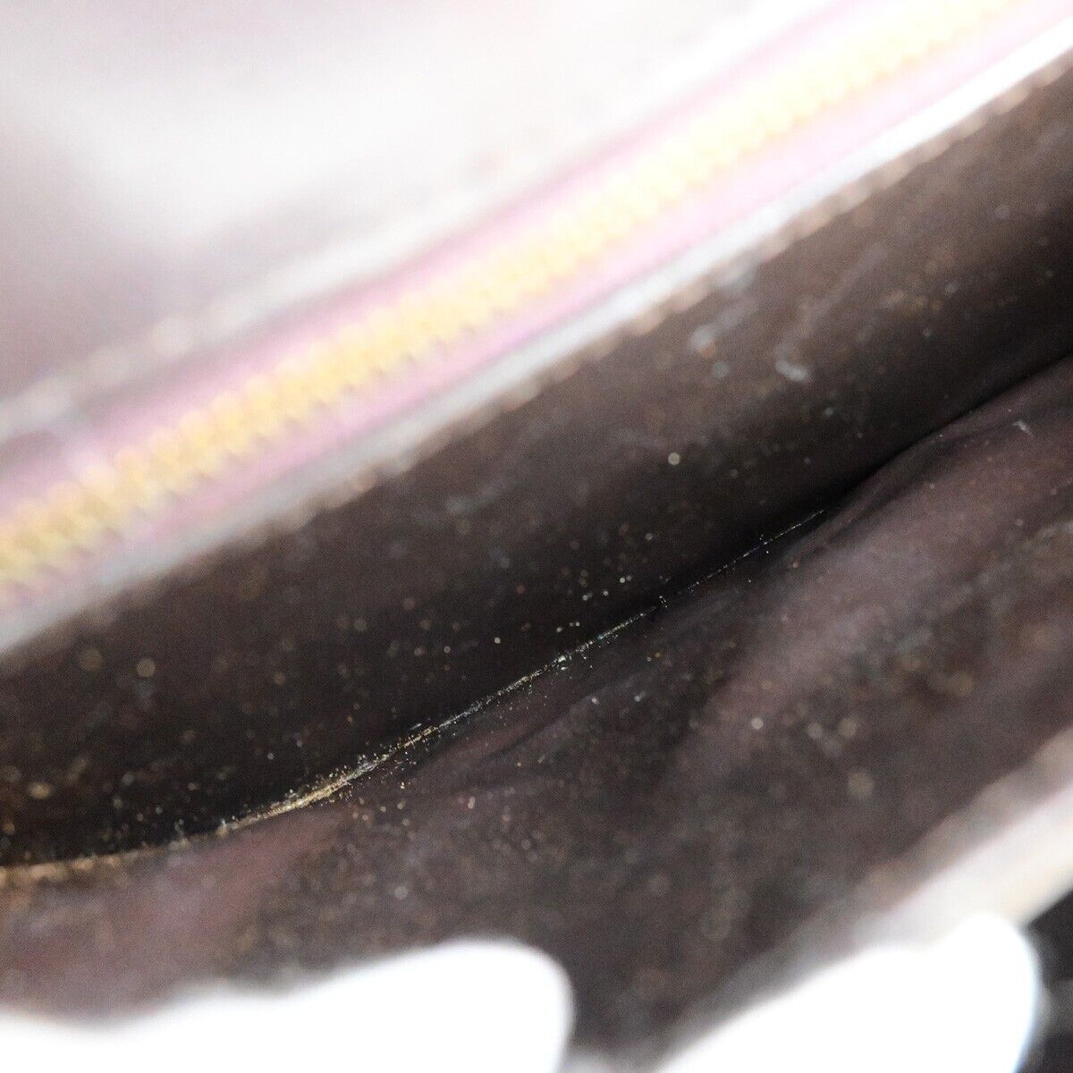 CELINE Logo Horse Carriage Shoulder Bag Leather Brown Gold Made in Italy 30EC868