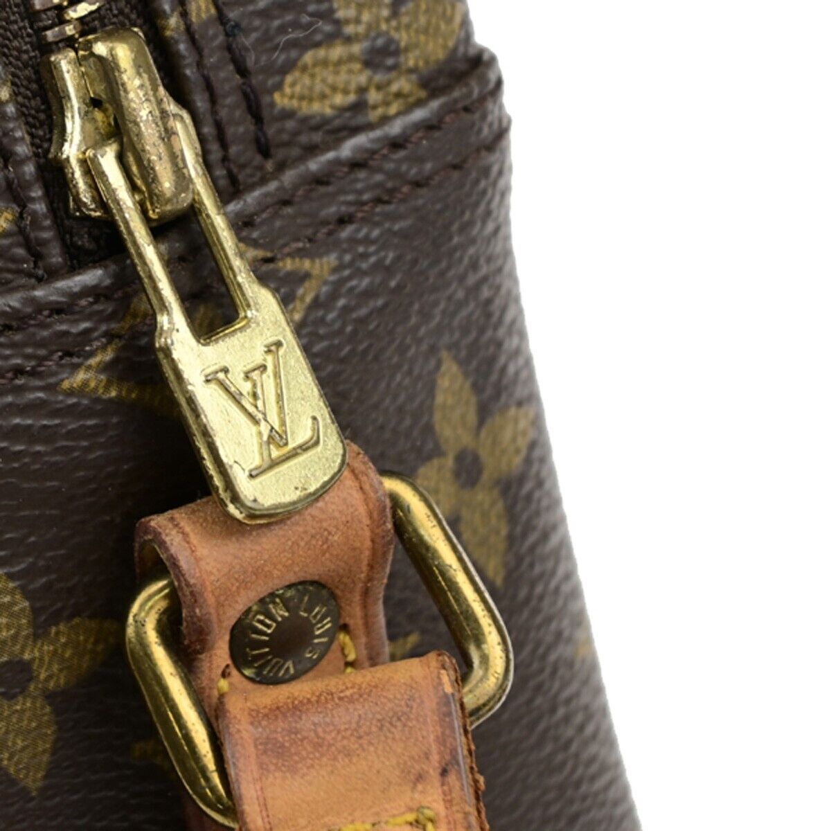 LOUIS VUITTON Trocadero 30 Shoulder Bag Monogram Leather Brown M51272 81EB702