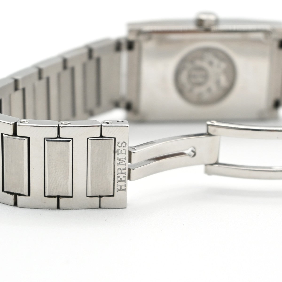 [Near Mint] HERMES Tandem TA1.210 Wrist Watch 19mm Shell Dial Quartz SS 97LC579